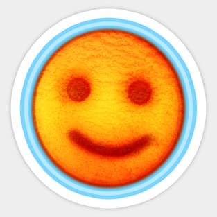 Smiley Potato Face Sticker